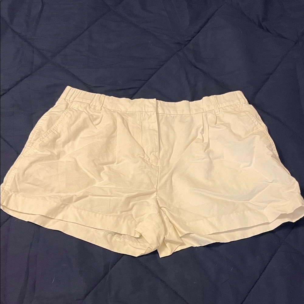 GAP Women's High Waist White Shorts